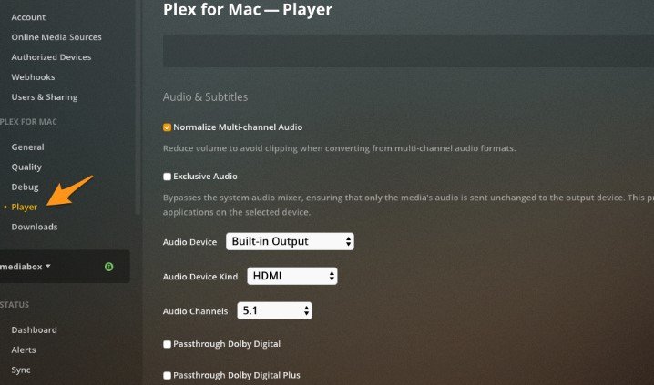 Plex Low Volume Across All Devices