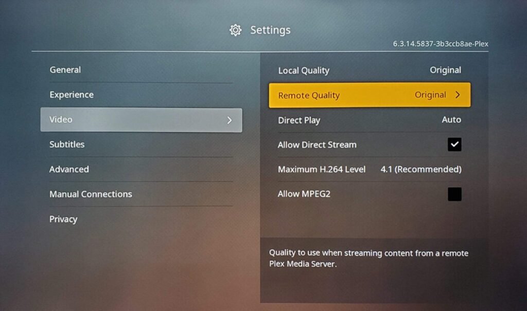 Plex Buffering & Stuttering Issues With 4k, Xbox One